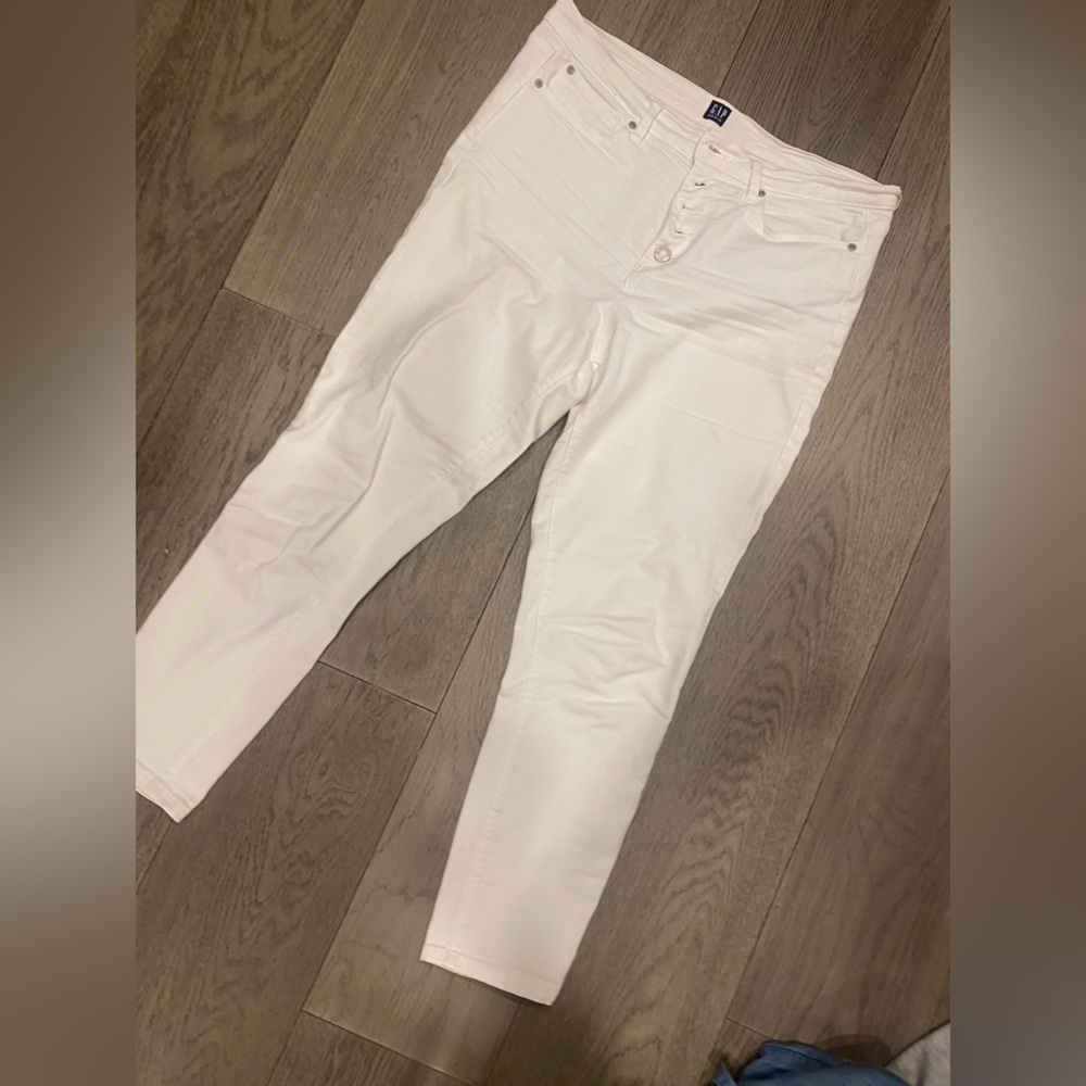 White jeans